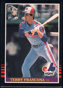 TITO FRANCONA AND TERRY FRANCONA FATHER AND SON COLLECTIBLE BASEBALL CARD  - 1985 TOPPS BASEBALL CARD #134 (ST. LOUIS CARDINALS & MONTREAL EXPOS) FREE  SHIPPING at 's Sports Collectibles Store