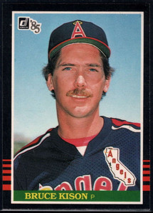 1985 Donruss #377 Bruce Kison VG California Angels 