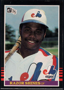 1985 Donruss #401 Razor Shines VG Montreal Expos 