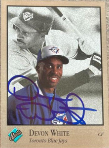 Devon White Autographed 1992 Studio #259