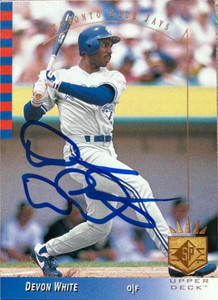 Devon White Autographed 1993 SP #54