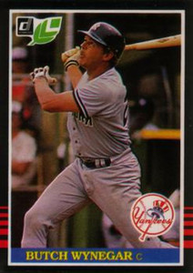 1985 Donruss/Leaf #165 Butch Wynegar VG New York Yankees 