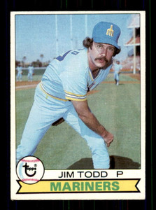 1979 Topps #103 Jim Todd VG Seattle Mariners 