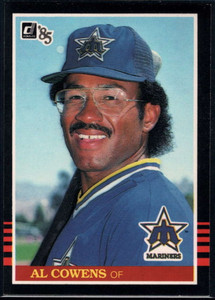 1985 Donruss #196 Al Cowens VG Seattle Mariners 