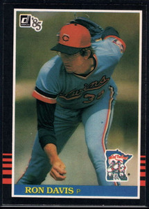 1985 Donruss #120 Ron Davis VG Minnesota Twins 