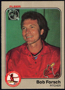 1983 Fleer #5 Bob Forsch VG St. Louis Cardinals 