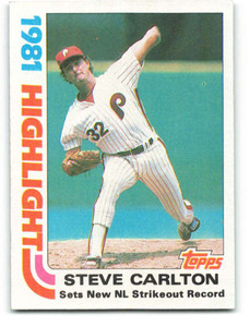 1984 Topps 1983 Highlight (Steve Carlton/Gaylord Perry/Nolan Ryan