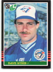 1984 Fleer Dave Stieb Toronto Blue Jays #167