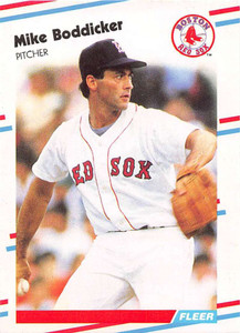 1988 Fleer Update #5 Mike Boddicker VG Boston Red Sox 