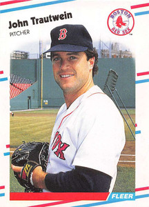 1988 Fleer Update #10 John Trautwein VG Boston Red Sox 