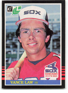 1985 Donruss/Leaf #183 Vance Law VG Chicago White Sox 