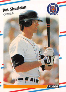 1988 Fleer #69 Pat Sheridan VG Detroit Tigers 