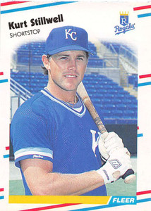 1988 Fleer Update #36 Pat Tabler VG Kansas City Royals - Under the