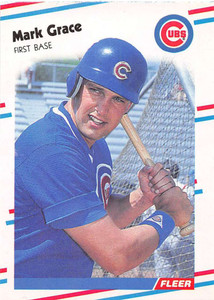 1988 Fleer Update #77 Mark Grace VG Chicago Cubs 