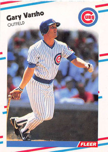 1988 Fleer Update #81 Gary Varsho VG Chicago Cubs 