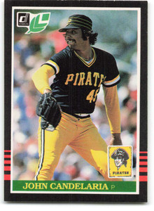 1985 Donruss/Leaf #157 John Candelaria VG Pittsburgh Pirates 