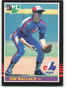 SOLD 22097 1985 Donruss/Leaf #199 Tim Wallach VG Montreal Expos 