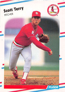 1988 Fleer Update #121 Scott Terry VG St. Louis Cardinals 