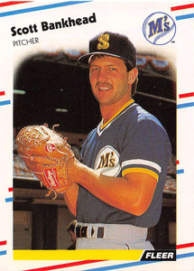 1988 Fleer #368 Scott Bankhead VG Seattle Mariners 