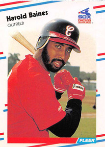 1988 Fleer #391 Harold Baines VG Chicago White Sox 