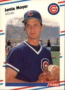  1987 Fleer #570 Jamie Moyer Chicago Cubs MLB Baseball