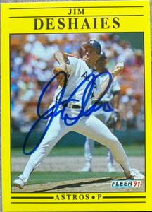  Baseball MLB 1992 Upper Deck #297 Jim Deshaies #297 NM