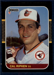 1987 Donruss #89 Cal Ripken Jr. VG Baltimore Orioles 