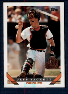1993 Topps #6 Jeff Tackett VG Baltimore Orioles 