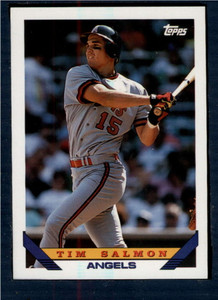 1993 Topps #20 Tim Salmon VG California Angels 