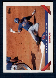 1993 Topps #42 Spike Owen VG Montreal Expos 