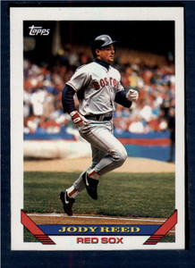 1993 Topps #103 Jody Reed VG Boston Red Sox 