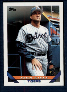 1993 Topps #107 John Kiely VG Detroit Tigers 