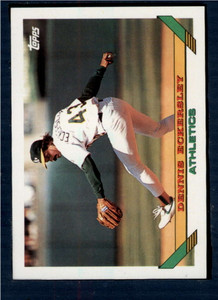 1993 Topps #155 Dennis Eckersley VG Oakland Athletics 
