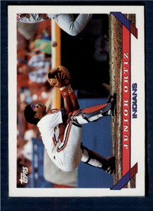 1993 Topps #199 Junior Ortiz VG Cleveland Indians 