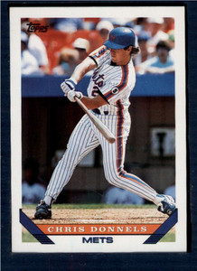 1993 Topps #238 Chris Donnels VG New York Mets 
