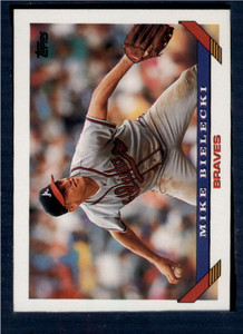 1993 Topps #251 Mike Bielecki VG Atlanta Braves 