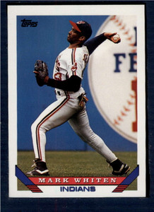 1993 Topps #277 Mark Whiten VG Cleveland Indians 