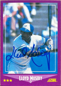 1987 Donruss #74 Lloyd Moseby