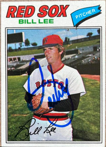 Bill Lee Autographed 1977 Topps #503
