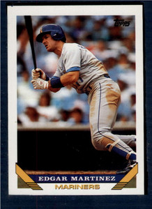 1993 Topps #315 Edgar Martinez VG Seattle Mariners 