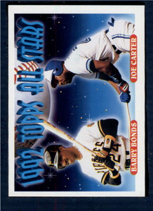 1993 Topps #407 Barry Bonds/Joe Carter AS VG Pittsburgh Pirates/Toronto Blue Jays 