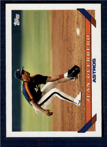 1993 Topps #414 Juan Guerrero VG Houston Astros 
