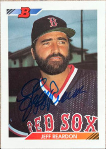 Jeff Reardon Autographed 1992 Bowman #475