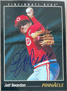 Jeff Reardon Autographed 1993 Pinnacle #535