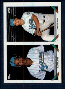1993 Topps #441 Don Lemon/Todd Pridy VG RC Rookie Florida Marlins 