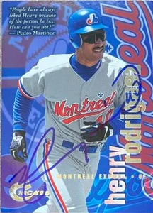Henry Rodriguez Autographed 1996 Circa #151