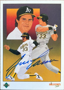 Jose Canseco Autographed 1989 Upper Deck #670 Oakland Athletics Card
