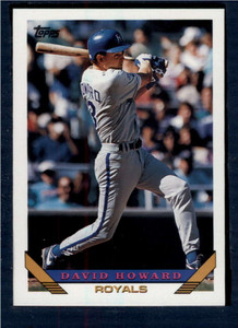 1993 Topps #519 David Howard VG Kansas City Royals 