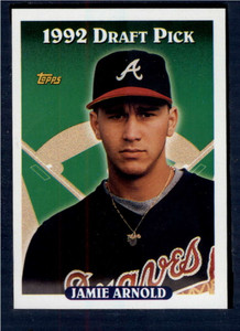 1993 Topps #559 Jamie Arnold VG RC Rookie Atlanta Braves 