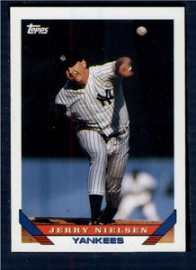 1993 Topps #594 Jerry Nielsen VG New York Yankees 
